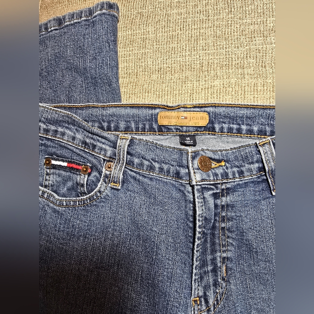 Tommy HILFIGER Classic Blue Jeans SIZE 9 - Picture 4 of 7